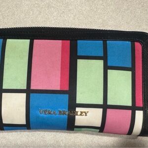 Vera Bradley Multicolor Geometric Wallet